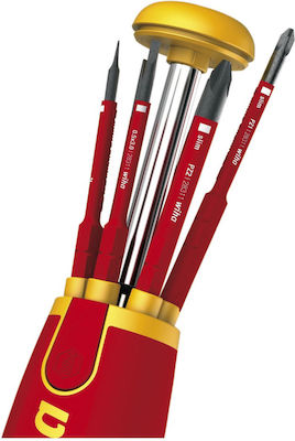 Wiha Electric LiftUp Screwdriver with 7 Interchangeable Tips