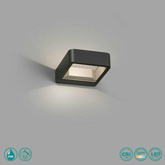 Faro Barcelona Axel Wall-Mounted Outdoor Ceiling Light LED IP65 6W 14x12εκ.