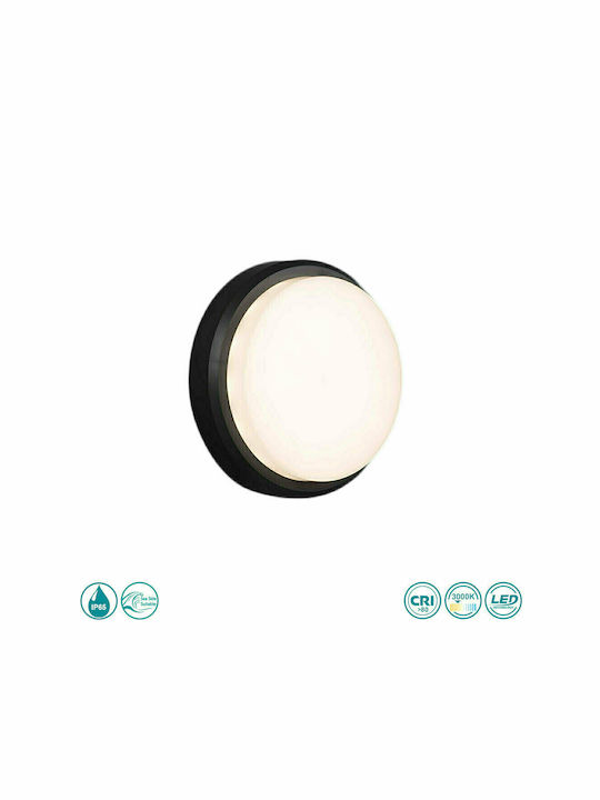 Faro Barcelona Tom Στεγανή Πλαφονιέρα LED 7W 3000K Faro Barcelona Tom Στεγανή Πλαφονιέρα LED 7W 3000K