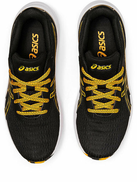 Gel Excite 9 GS Αθλητικά Παιδικά Παπούτσια Running με Κορδόνια Μαύρα