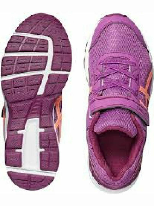 Galaxy 9 Ps Kids Sports Shoes Running with Hoop & Loop Closure Purple