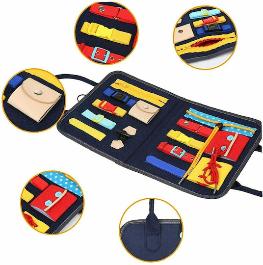 Busy Board Original Montessori Lernspiel Wissen für 1-4 Jahre