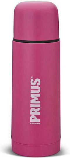 Primus Bottle Μπουκάλι Θερμός Ανοξείδωτο 350ml Ροζ με Καπάκι-Κύπελλο