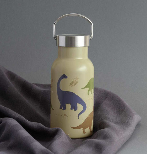 A Little Lovely Company Ανταλλακτικό Καπάκι για Θερμός 350ml από Ατσάλι Ασημί