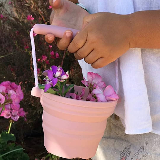 Scrunch Beach Bucket Set with Accessories Purple (2pcs)