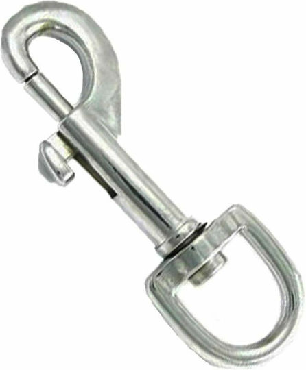 Vltools Dog Leash/Lead Strap Animal Hook 100mm Heavy Duty in Silver color