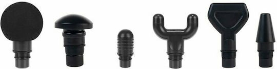 Malatec Massage Gun Waffe Massage für die Beine, den Körper & die Hände mit Vibration Schwarz