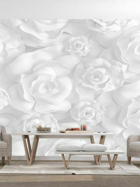 Самозалепваща Фототапет за Стена Plaster Flowers 392x280см