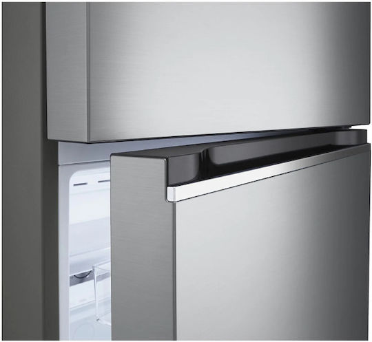 LG Ψυγείο Δίπορτο 395lt Total NoFrost Υ176xΠ70xΒ68εκ. Inox GTBV36PZGKD