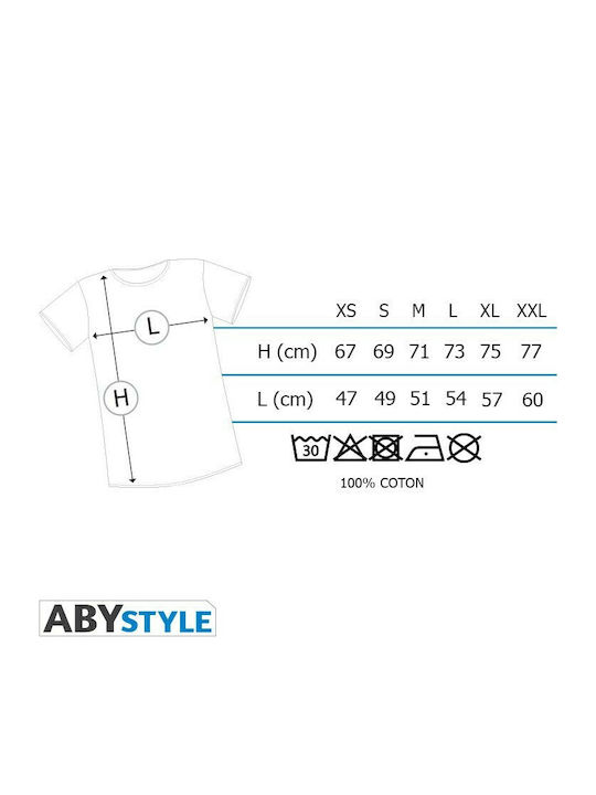 Abysse Naruto Shippuden Uchiha Man T-shirt σε Μαύρο χρώμα