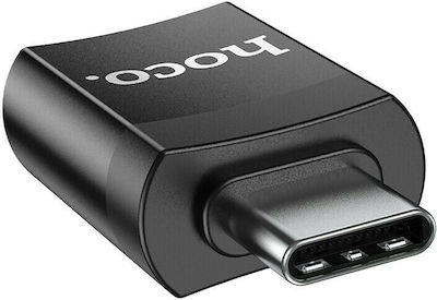 Hoco UA17 Convertor USB-C masculin în USB-A feminin 1buc