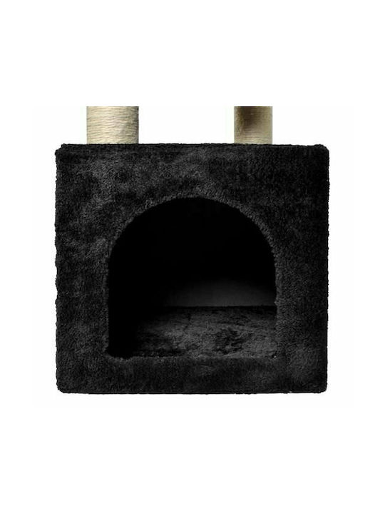 Scratching Post Cat Trees Black 5 levels 31x31x90cm