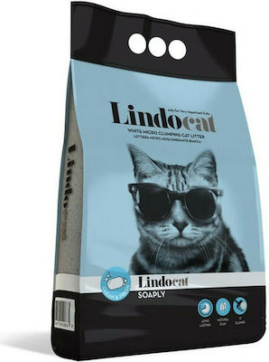 Lindocat Soaply Clumping Odour Control Cat Litter Marseille Soap 5kg