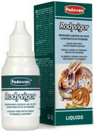 Padovan Nahrungsergänzungsmittel für Hase mit Multivitamin Rodyvigor 30ml 1Stück