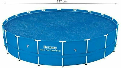 Bestway Solar Runde Poolabdeckung Solar Pool Abdeckung Durchmesser 527cm 1Stück