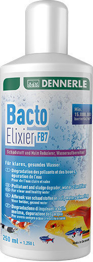 Dennerle Bacto Elixier FB7 Aquarium Wasserbehandlung zum Umweltschutz 500ml