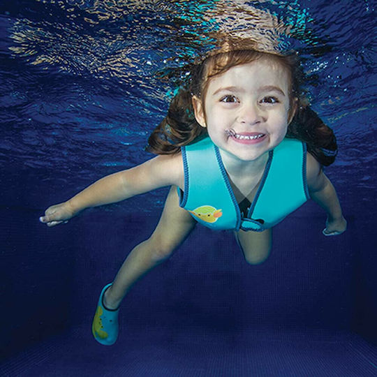 Bbluv Kids' Life Jacket Neoprene with Removable Bricks Turquoise Naj