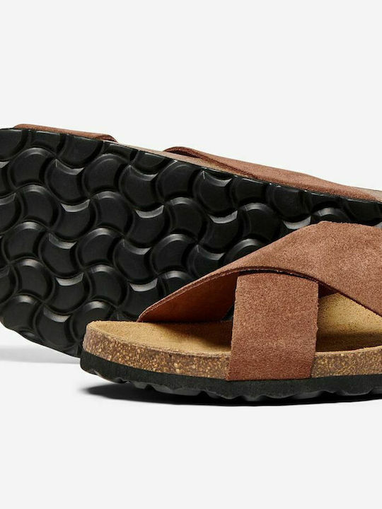 Madison Women's Flat Sandals Camel
