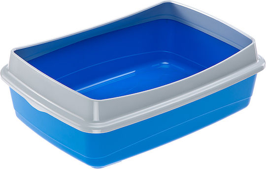Ferplast Tray Nip Plus 20 Котешка купа Син Д54.5 x Ш39.5 x В12.5см