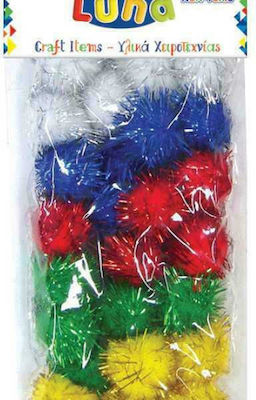 Luna Craft Pom Pom Set of 30pcs