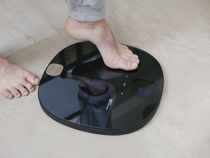 Terraillon Master Coach Smart Bathroom Scale with Body Fat Counter Black