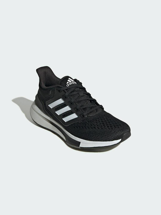 Adidas EQ21 Femei Pantofi sport Alergare Core Black / Cloud White / Grey Four