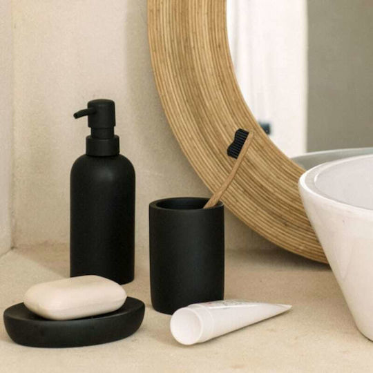 Andrea House Dispenser Κεραμικό Μαύρο 330ml Andrea House Dispenser Κεραμικό Μαύρο 330ml