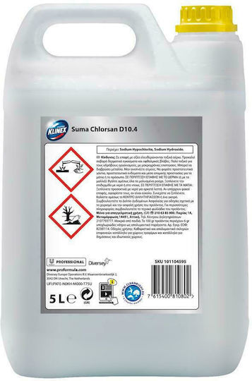 Klinex Professionelles Chlorrein Reinigungsmittel Desinfektion Allzweckreiniger Flüssig 5l