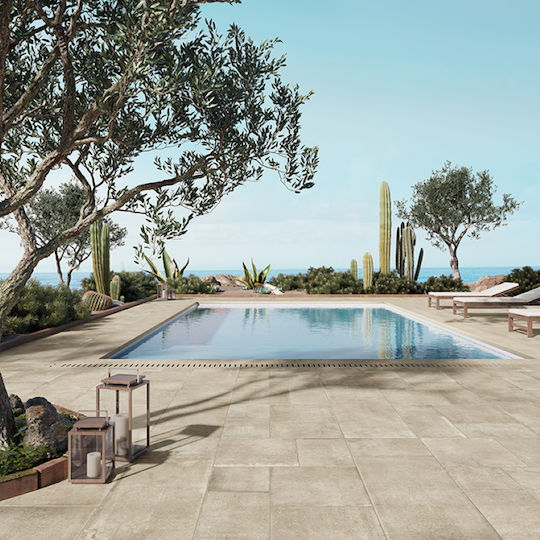 Ricchetti Ceramiche Heritage Floor Outdoor Matte Porcelain Tile 50x50cm Sable