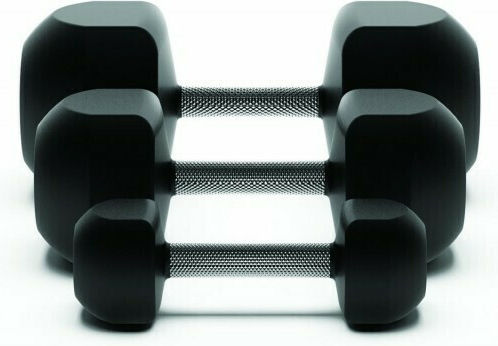 Amaya Rubber Dumbbells Комплект варели гумени 2бр Общо тегло 12.5кг