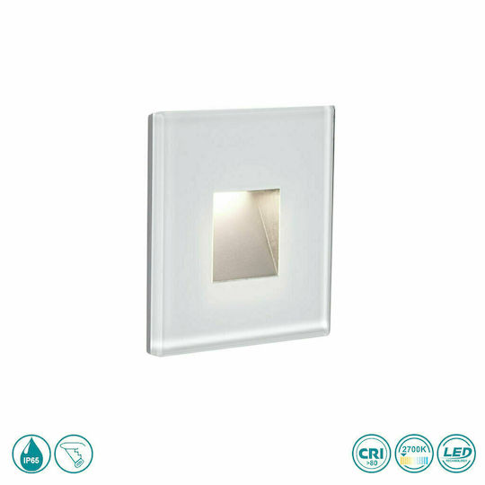 Faro Barcelona Dart Wall-Mounted Outdoor Spot Light LED IP65 2W 8x8εκ.