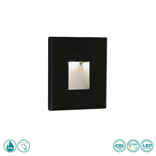 Faro Barcelona Dart Aplica de exterior montată pe perete LED IP65 2W 8x8εκ.