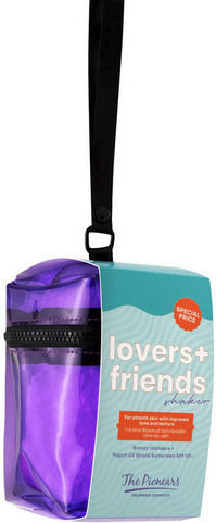 The Pionears Pionears Lovers + Friends Set with Sunscreen Face Cream & Pouch