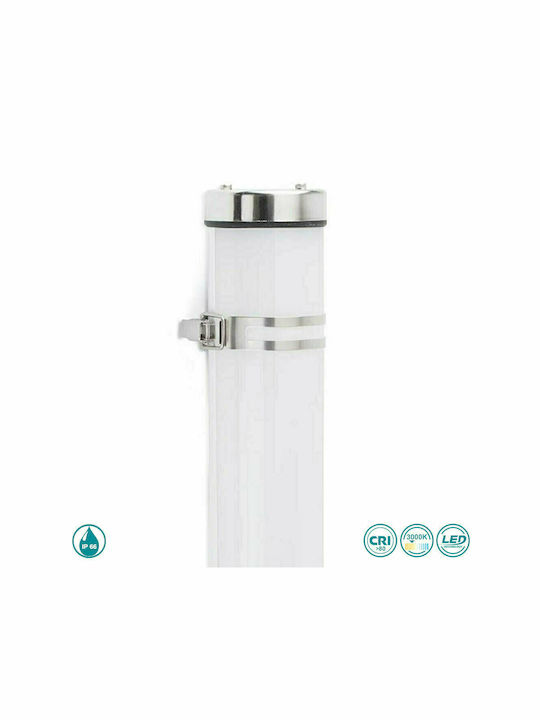 Faro Barcelona Scuba Επιτοίχια Εξωτερική Πλαφονιέρα LED IP65 20W 60x7.5εκ.
