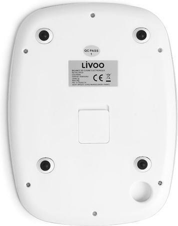 Livoo Digital Kitchen Scale up to 5kg White