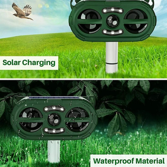 Bird And Rodent Repellent Solar Powered