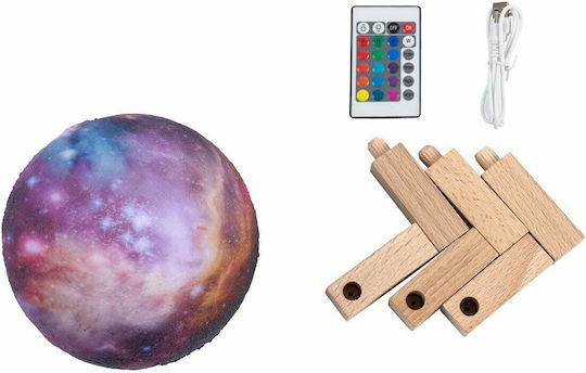 GloboStar Callisto Decorative Lamp Moon Light Multicolour
