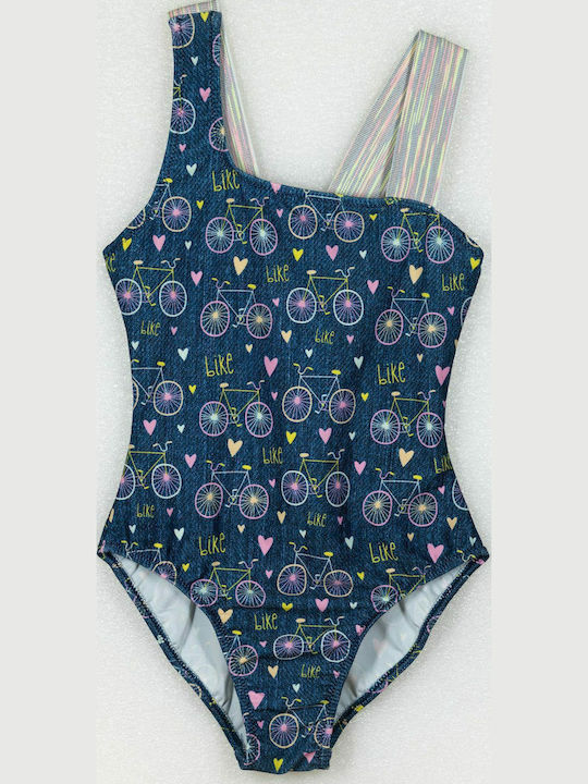 Tortue Παιδικό Μαγιό Ολόσωμο Μπλε