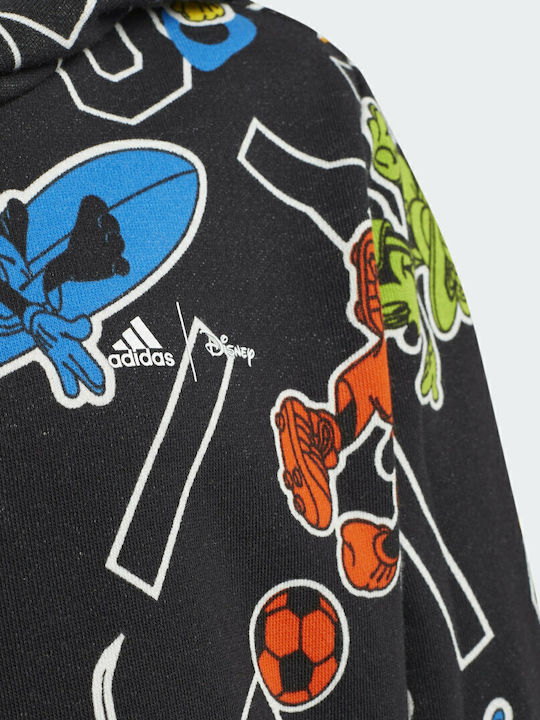 Kinder-Sweatshirt mit Kapuze Schwarz Disney Mickey Mouse
