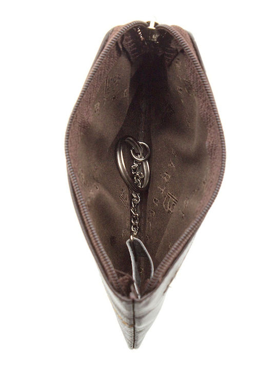 Lavor Schlüsselhalter aus Leder Braun