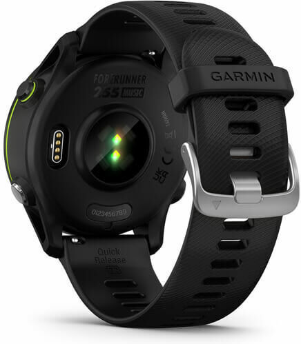 Garmin Forerunner 255 Music 46мм Водоустойчив Смартчасовник с Пулсомер (Черен)
