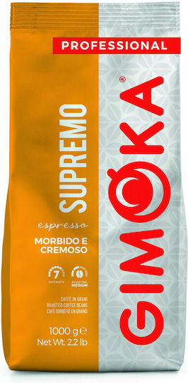 Gimoka Καφές Espresso Supremo Professional σε Κόκκους 1kg