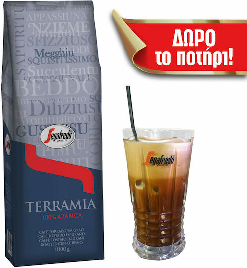 Segafredo Espresso Kaffee Arabica Terramia 100% Bohnen 1kg