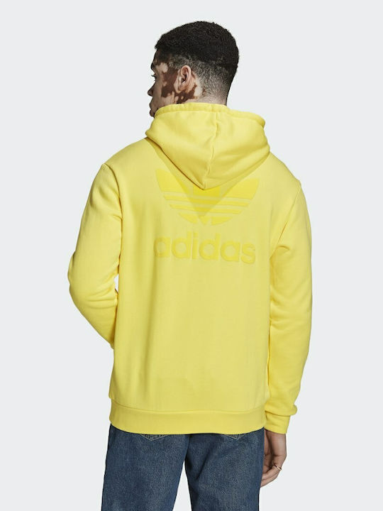 adidas Trefoil Series Street Impact Yellow with Hood