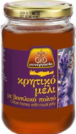 Synergasia Honey Flower Με Βασιλικό Πολτό 450gr