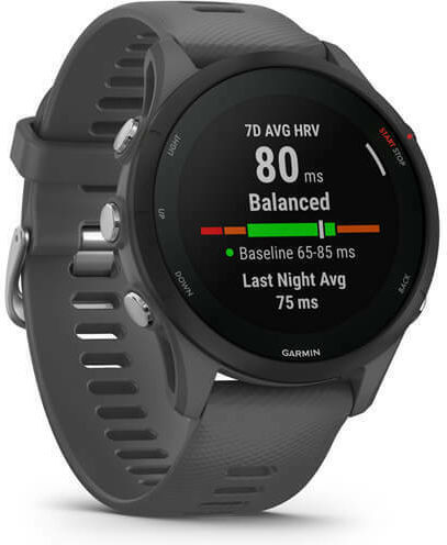 Garmin Forerunner 255 46mm Αδιάβροχο Smartwatch με Παλμογράφο