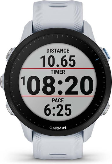 Garmin Forerunner 955 46mm Waterproof Smartwatch with Heart Rate Monitor (Whitestone)