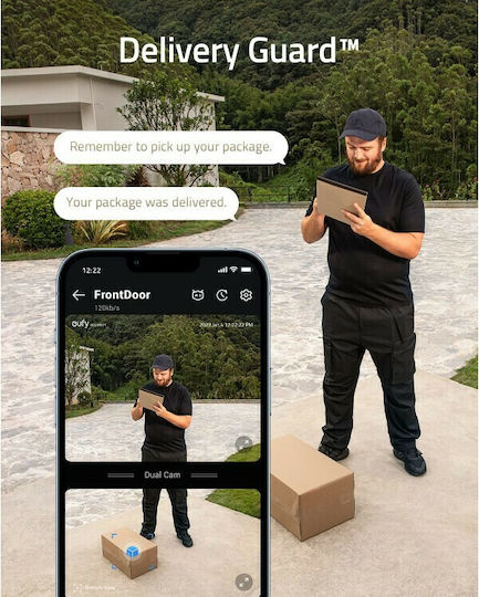 Eufy Türsprechanlage Wi-Fi Schwarz
