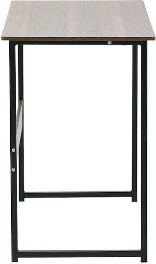 Γραφείο 100x48x73εκ. Natural Beige - Μαύρο