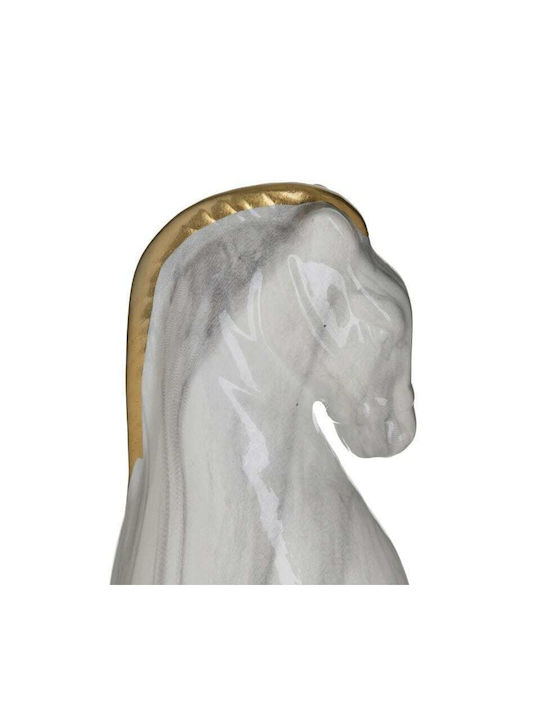 Inart Decorative Chess Piece made of Ceramic Material 11x11x22cm 1pcs